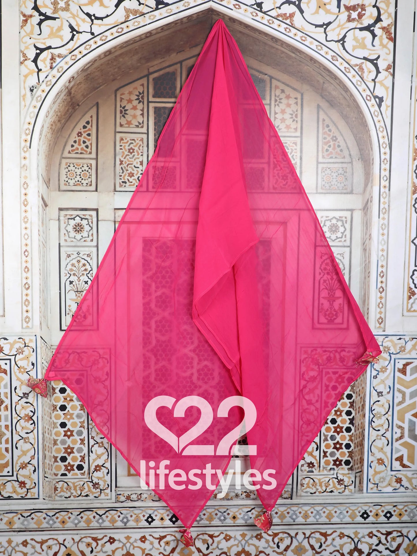 Pink - Silk Pattern - Readymade Salwar Suit