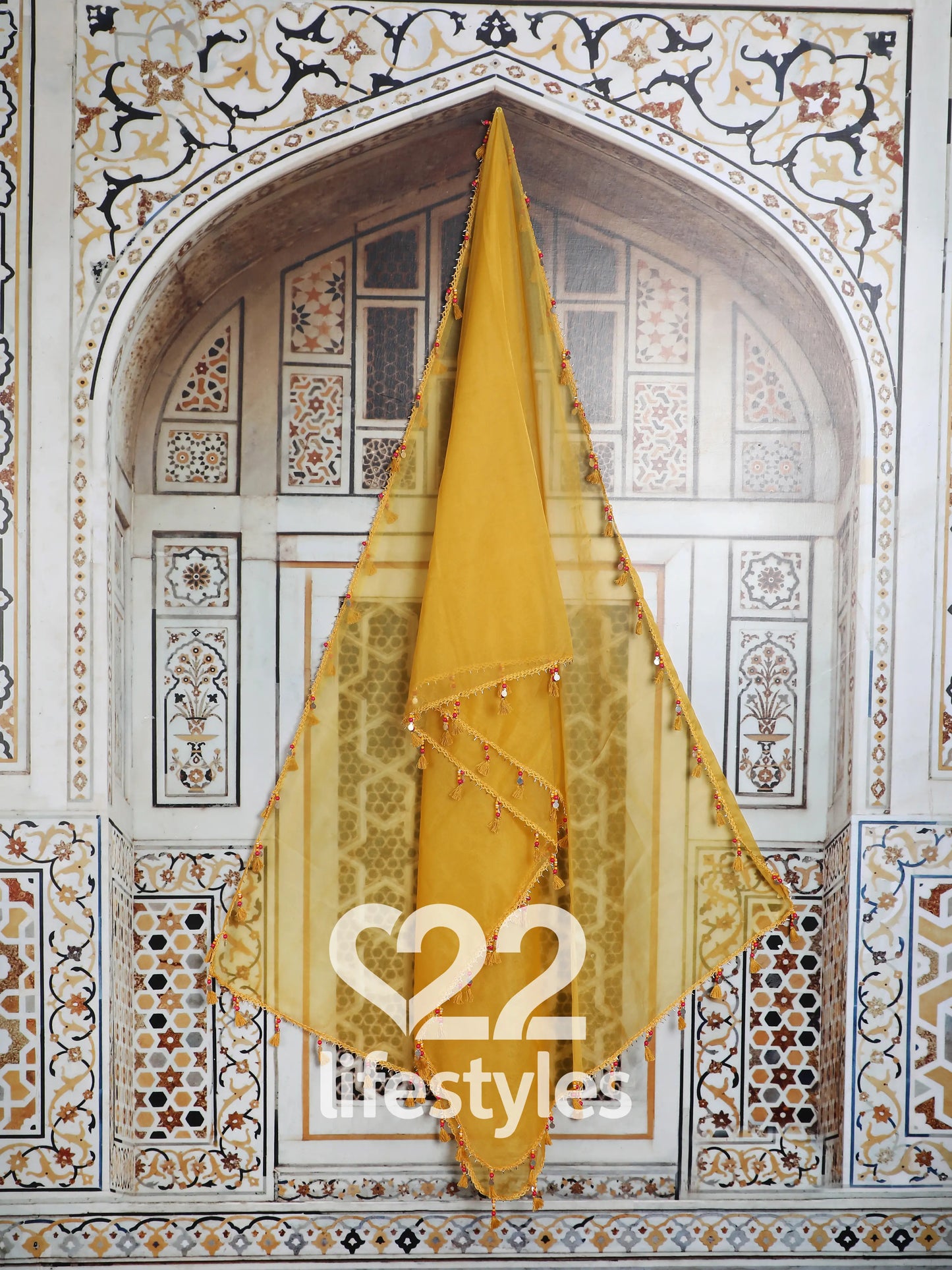 Yellow Silk Readymade Salwar Suit