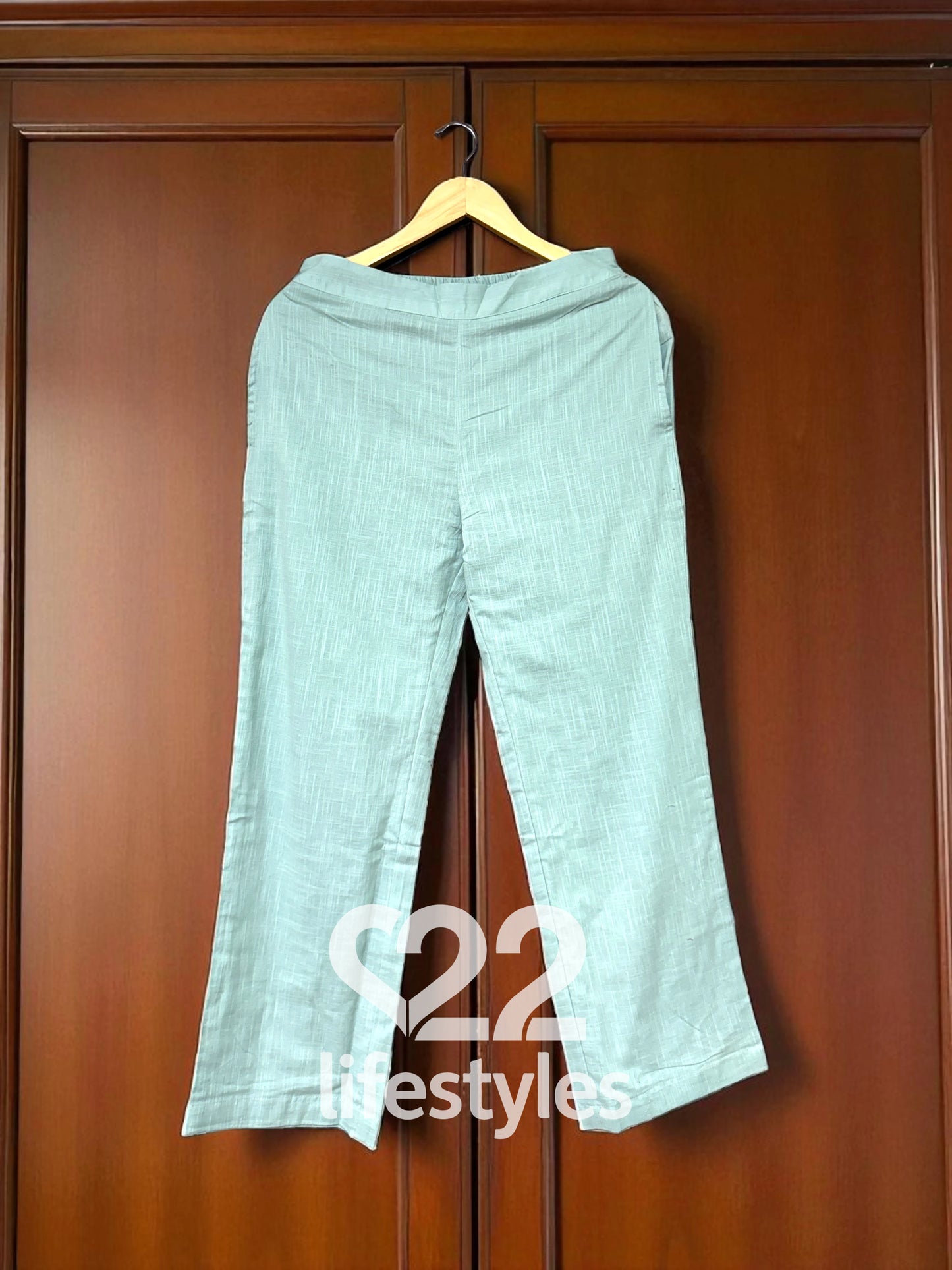 Mint Green Embroidery Co-ord-Set Readymade
