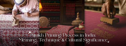 Ajrakh Printing Process in India: Meaning, Technique & Cultural Significance