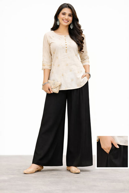 Modal Cotton Plazos
