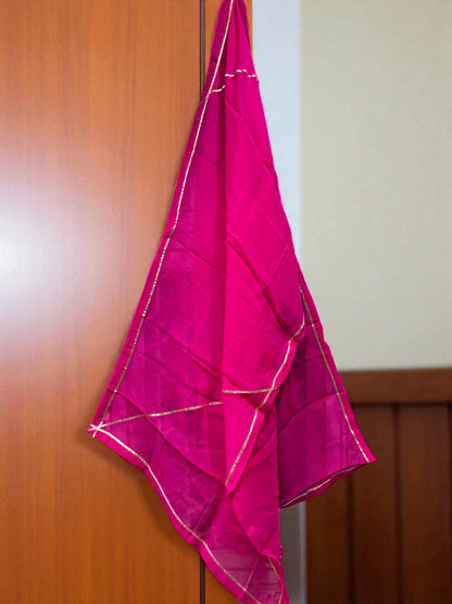 Rani Pink - Embroidered - Salwar Suit